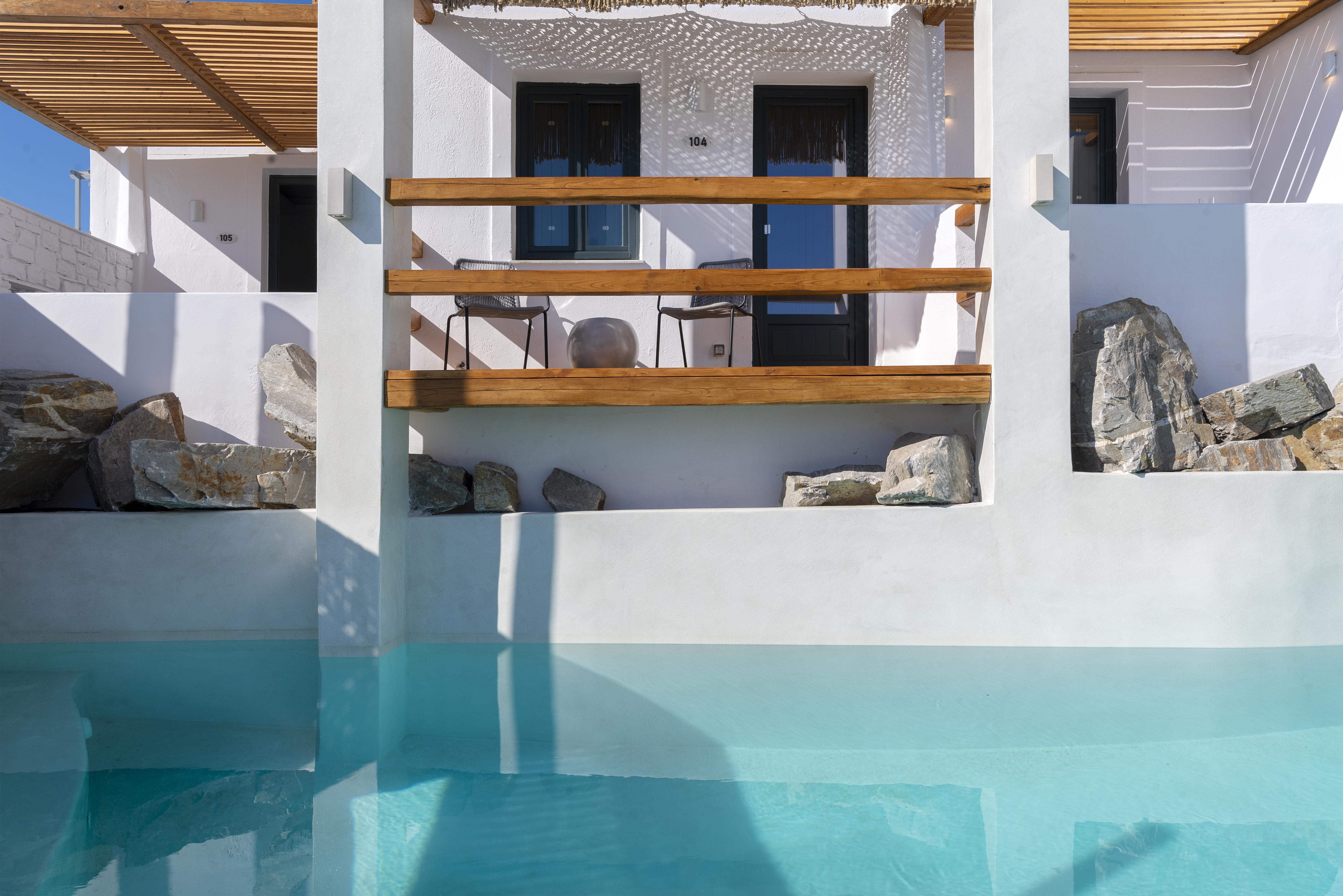 Sandaya Luxury Suites Naousa  Exterior photo